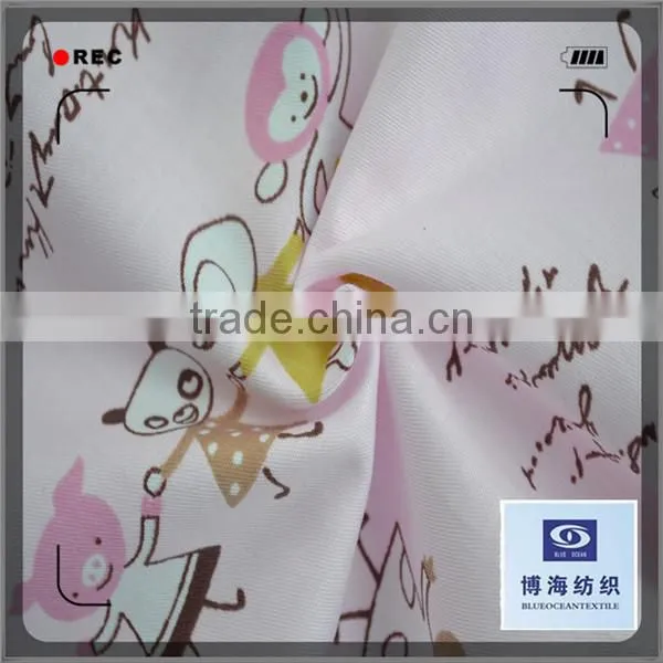 printed 100%cotton poplin for garment