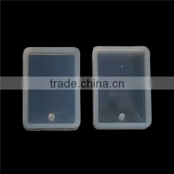Hot Sale Rectangle White Silicone Resin Mold