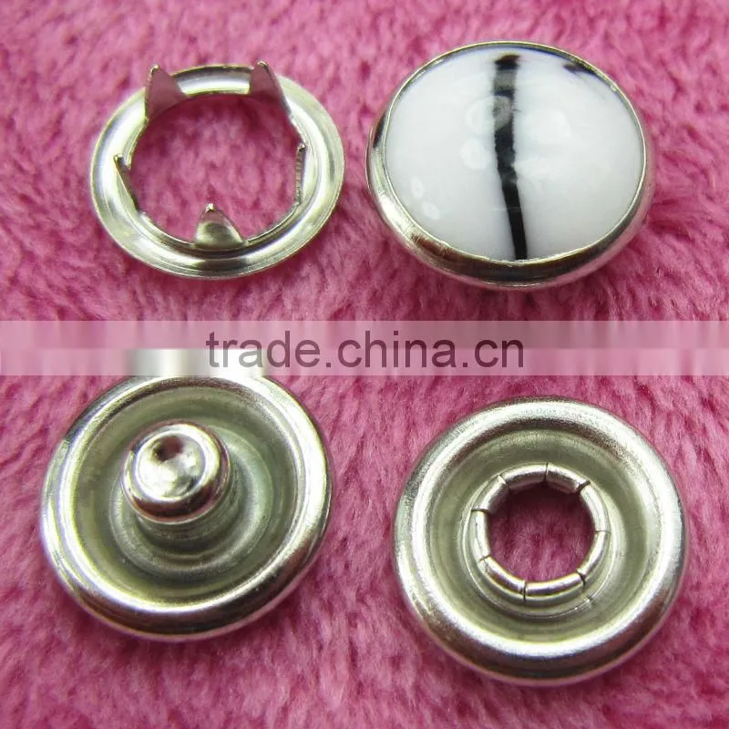 color metal snap button