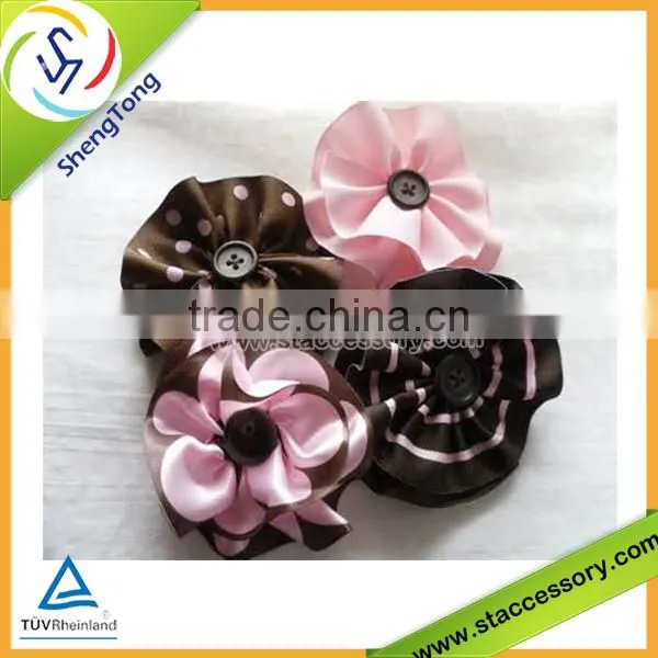 wholesale satin flowers ribbon