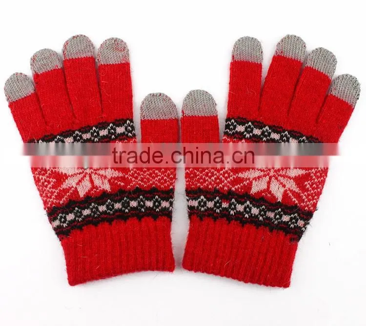 silver coated conductive yarn for glove finger tips