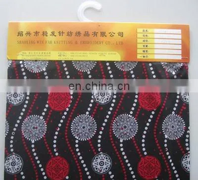 SPANDEX PRINTING KNITTED FABRIC DTY FOR GARMENT