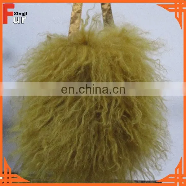 New Arrival ! Mongolian Fur Bag