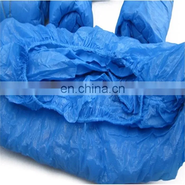 xiantao factory disposable PE/CPE waterproof single use shoe cover