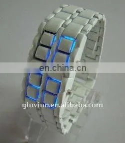lava led watch blue led digital wach lava style mens sports led watch