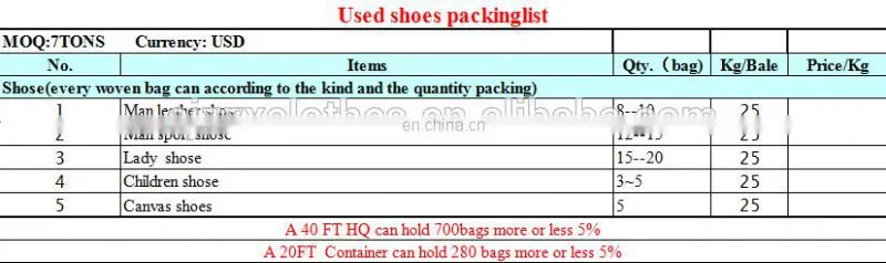 used shoes second hand men leather shoes