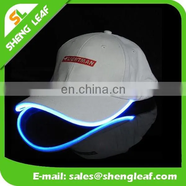 2016 Cotton cutom led cap ,led baseball cap, led lights cap