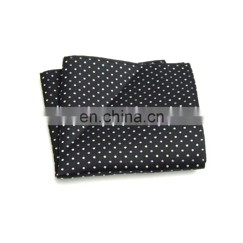 Top grade custom black neckties