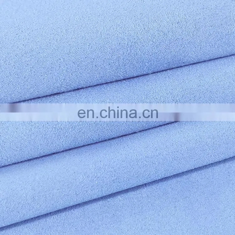 100% polyester fabric suede fabric sofa upholstery fabric