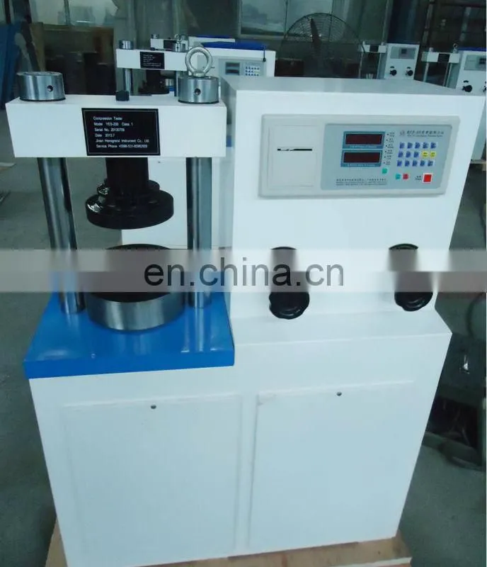 10kn~300kn Digital Display Test Force mortar compression tester /used asphalt testing equipment