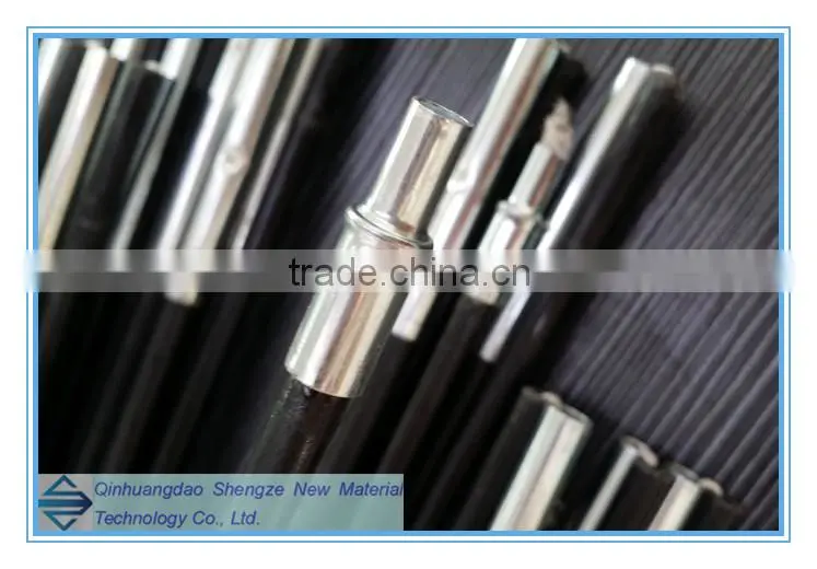 FRP tent pole/ Black frp tent poles / tent rod