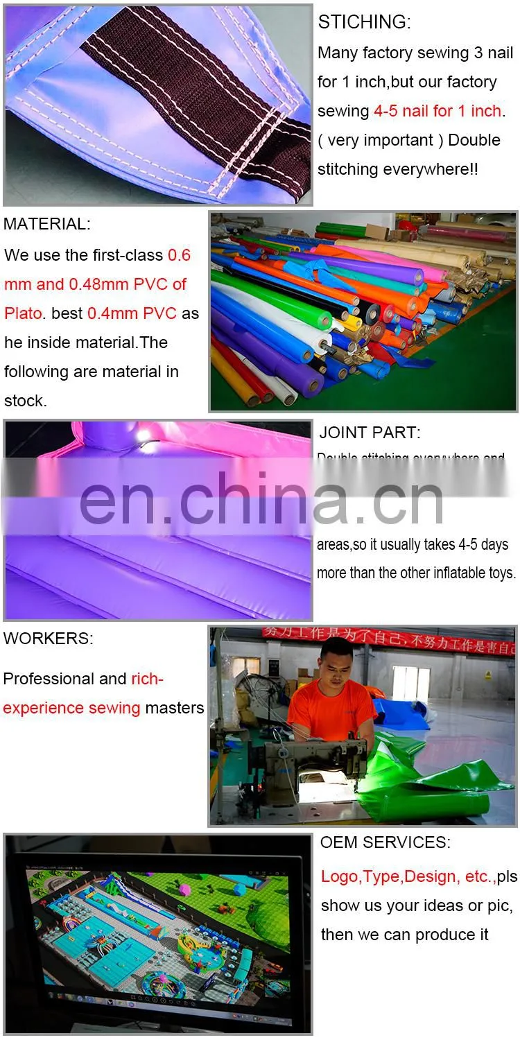 Outdoor Obstacle Course Inflatable Obstacle Course Game For Kids Adult