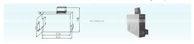 DC Voltage Electricity Transducer/transmitter BD-DV