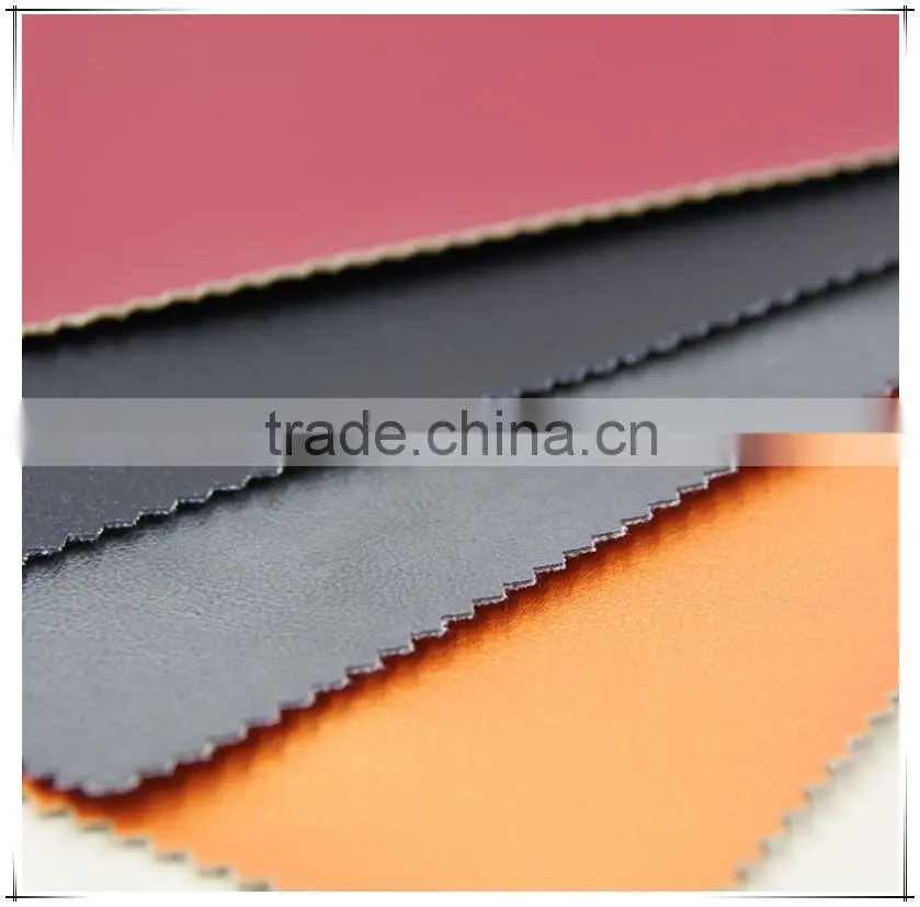 TC Backing Sofa Leather for shoes bag fabric PU Leather