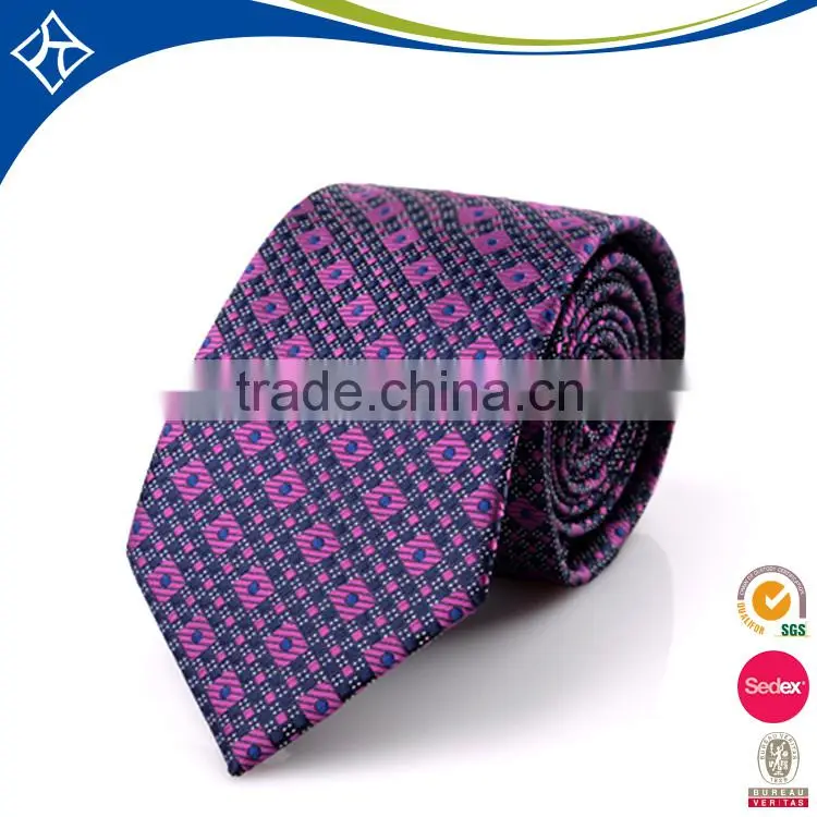 template silk tie