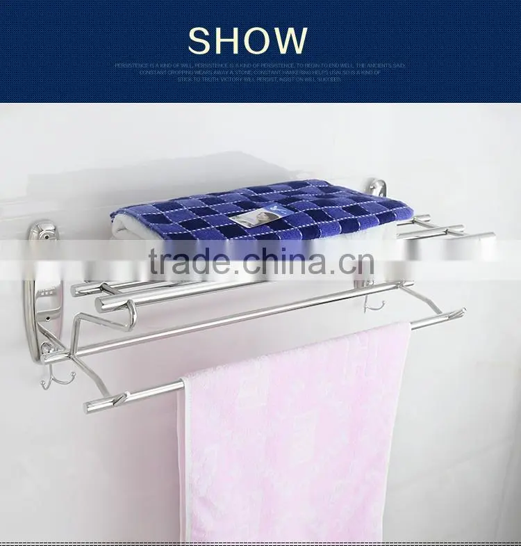 Wesda Bathroom Hardware Set metal bathroom hotel towel shelf a081