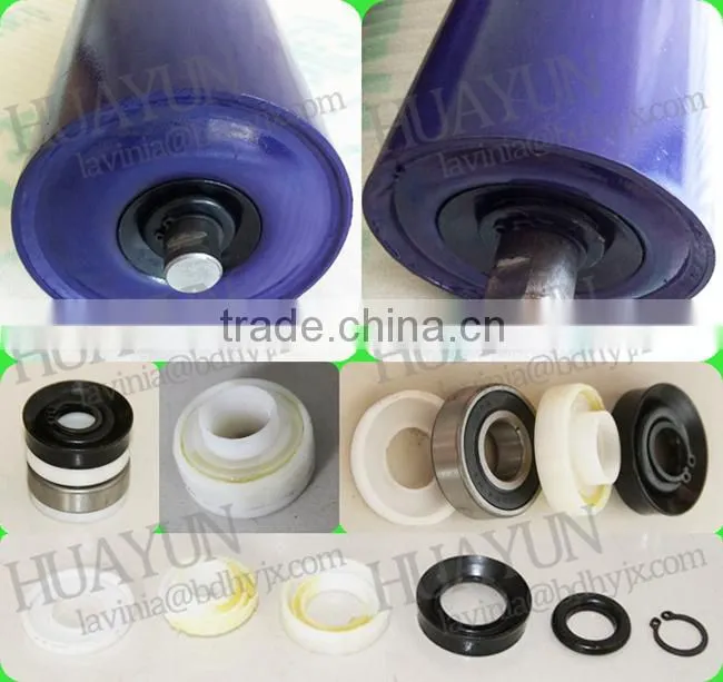 4 inch Dia Industry Conveyor Roller Equal Length Roll Troughing Conveyor Idler