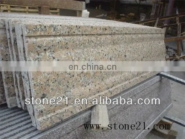 Polished granite moulding for home decoration