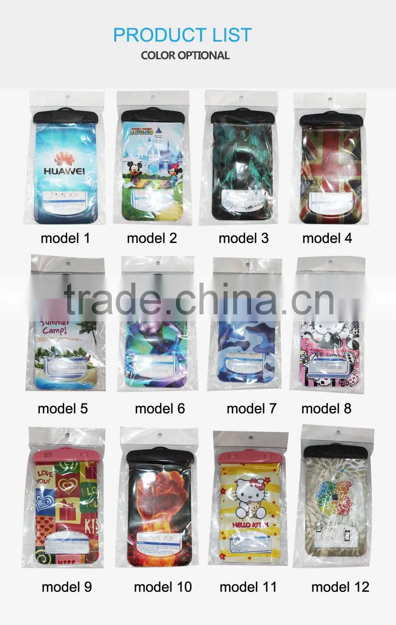 smartphone accessory pvc waterproof bag case