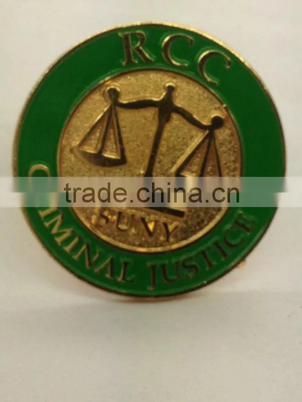 number custom logo soft enamel lapel pins/custom badges