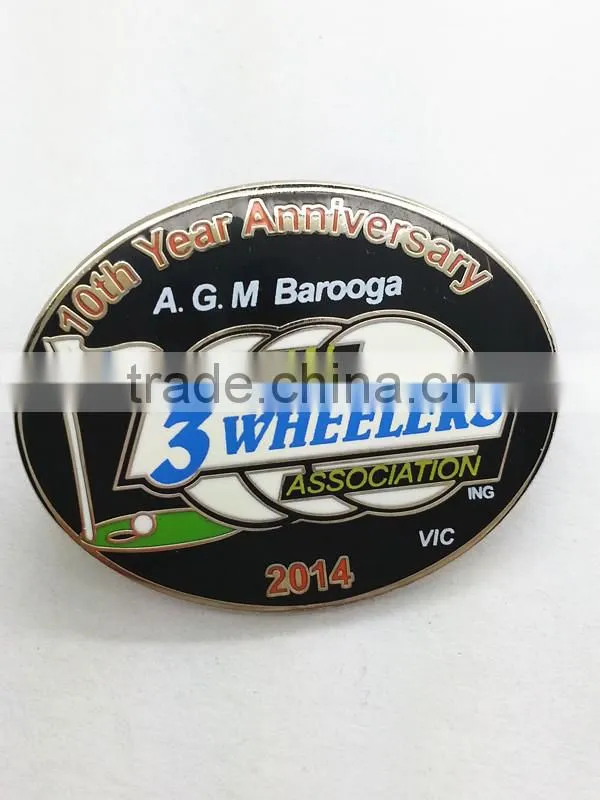 Kara's Kid,Inc.imitation cloisonne scroll lapel pins