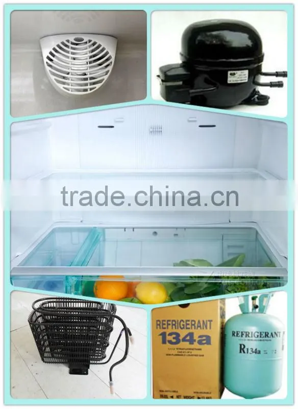 ice cream solid door chiller 200L