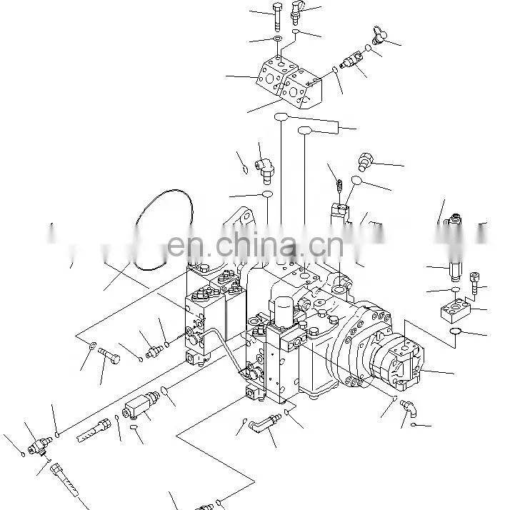 PC1250-8 Excavator Main Pump PC1250LC-8 Hydraulic Pump 708-2L-00690