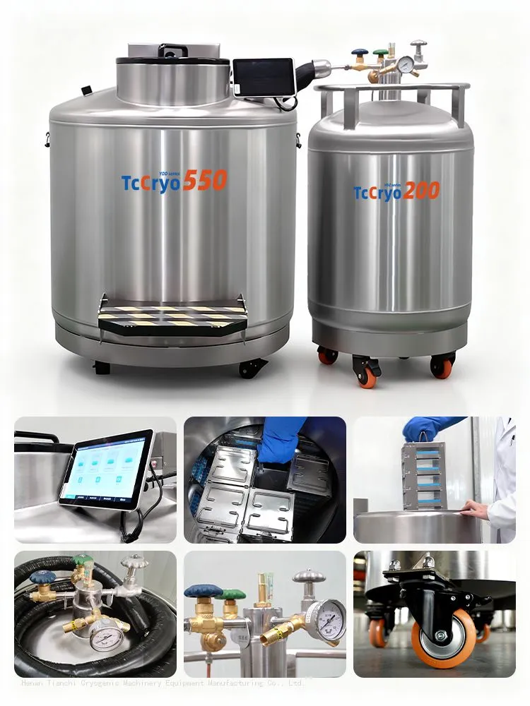 TcCryo dewar freezer