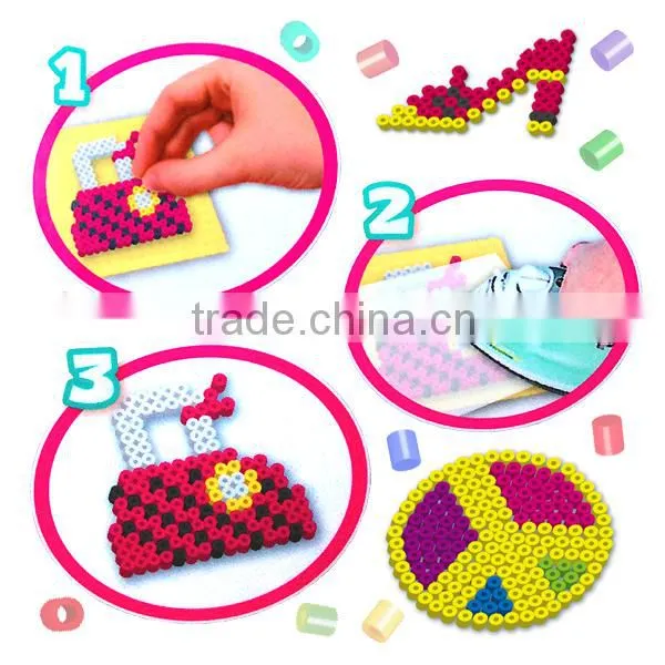wholesale art and craft toys perler ironing beads educational creative sets plastic ironing beads