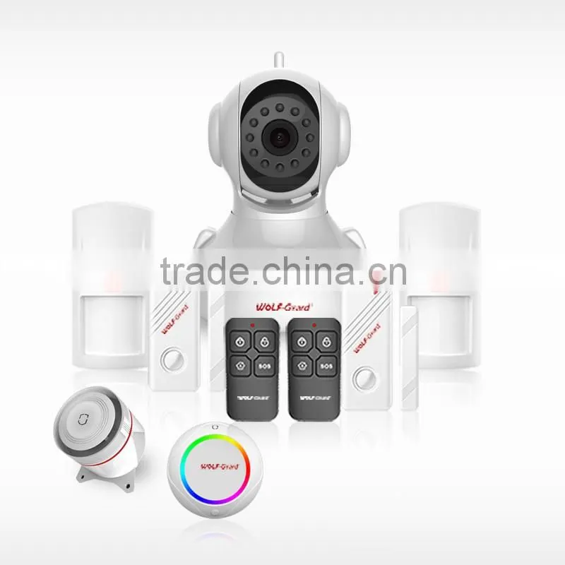 Best 2016 Newest Security Alarm System WIFI Smart Home Alarm with Android / IOS APP Control