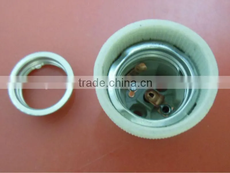 Hot Sale! Porcelain Lamp Holder E27 F519 porcelain lamp socket lamp base ceramic lamp socket lampholder