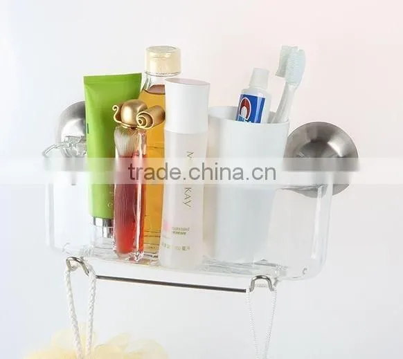 Hotel and Home Decoration Storage Plastic Crystal Shelf