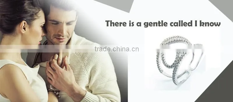 2015 Shengleishi jewelry wholesale fashion ring finger rings photos white gold ring