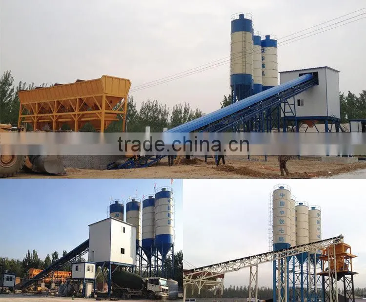 High Weighing Accuracy HZS 90 Concrete Mixing Plant for Sale