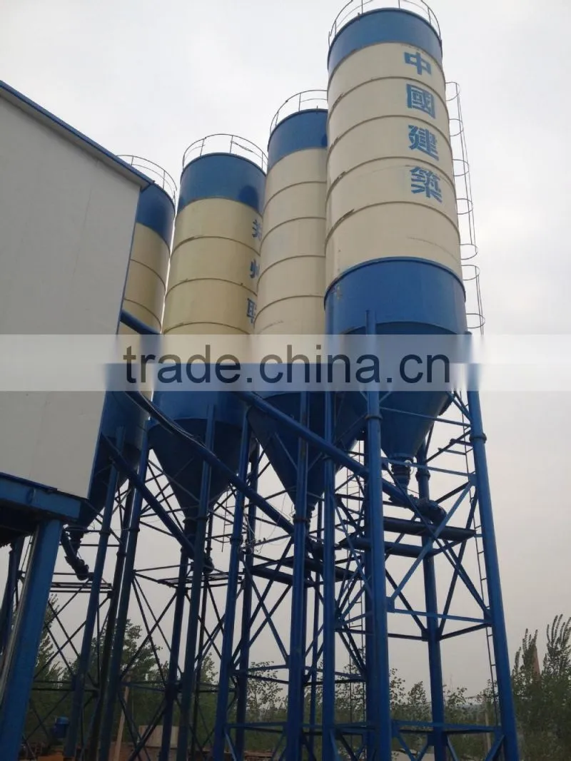 Advanced Design HZS90 Belt Conveyor Type Concrete Mixing Plant for sale