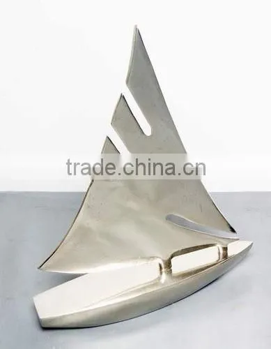 Cast Aluminum Decorative Sail Boat
