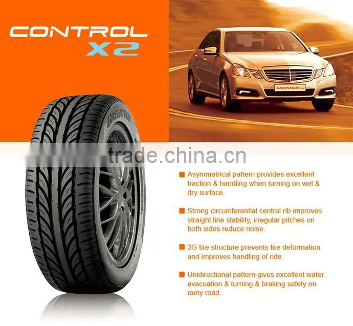 Top grade CONTROL X2 225/50R16 225/55R16 high performance SUV tire