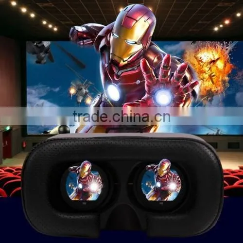 3D VR BOX Case Virtual Reality Glasses Movies Games Case For 3.5-6.0 inch Phone