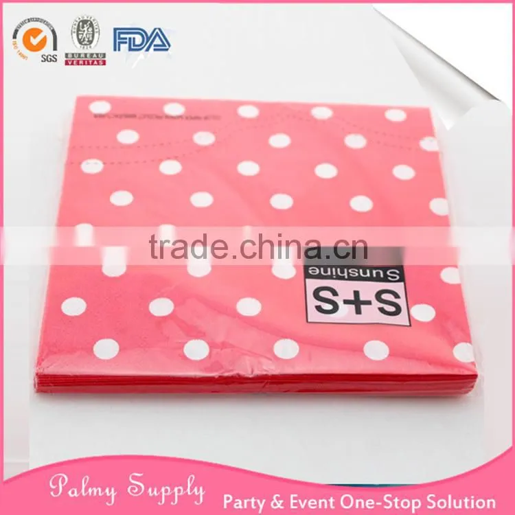 New products 2015 wedding decoration paper napkin new technology product in china