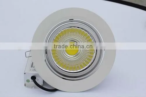 Independently design Recessed Dimmable 40w 4-way COB LED Ceiling Downlight