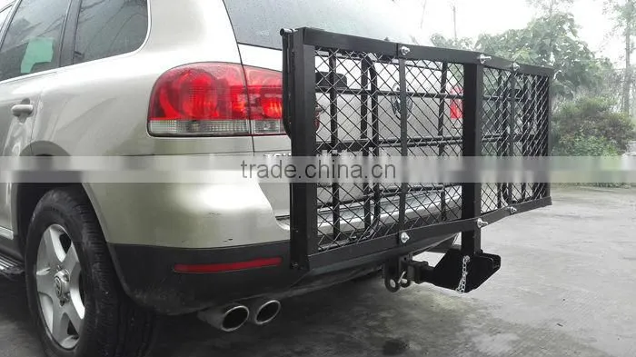 Guaranteed Quality car folding hitch mounted luggage carrier