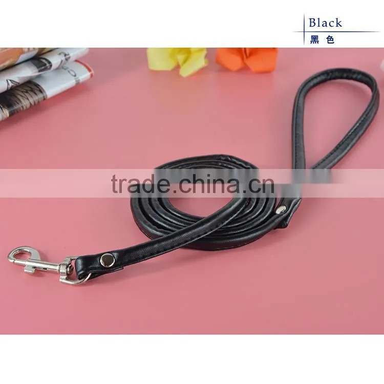 Wholesale Durable Soft Pu Leather Leash For Dogs