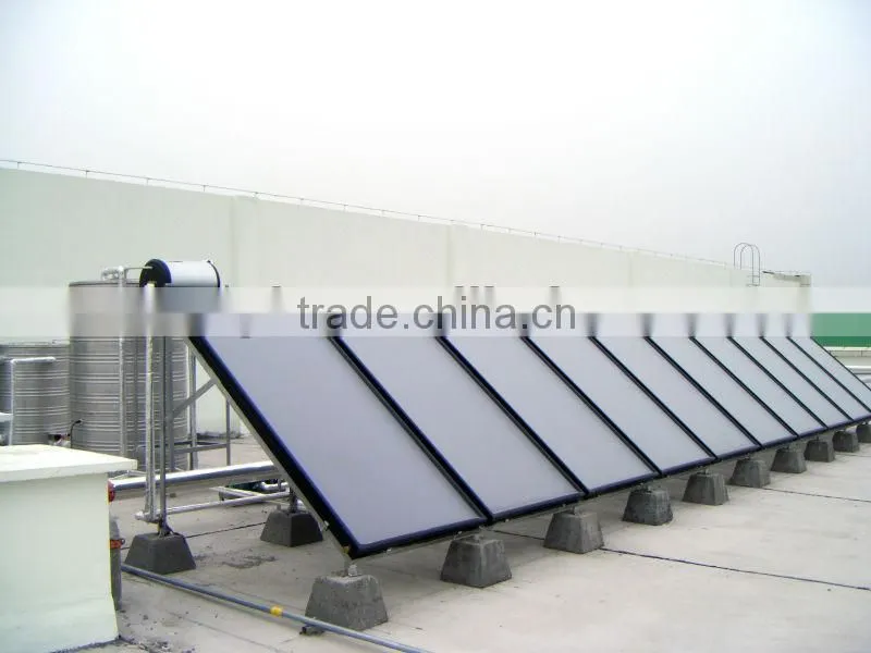 500L split pressurized solar energy systems with Porcelain enamel inner tank /solar collector pool