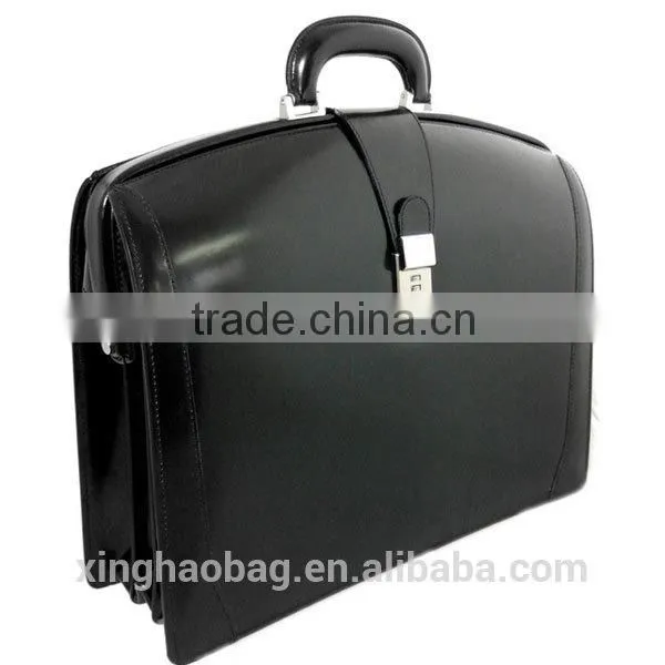 Famous Branded designed men's briefcase, large leather briefcase, unique leather briefcase