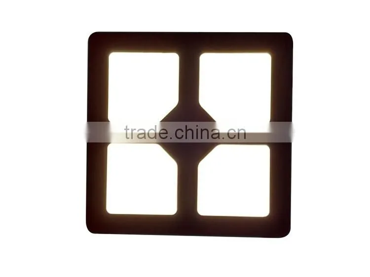 Modern wooden LED pendant lamp