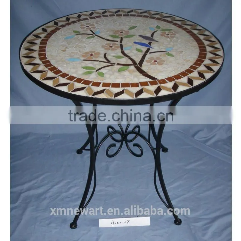 Mosaic furniture garden set
