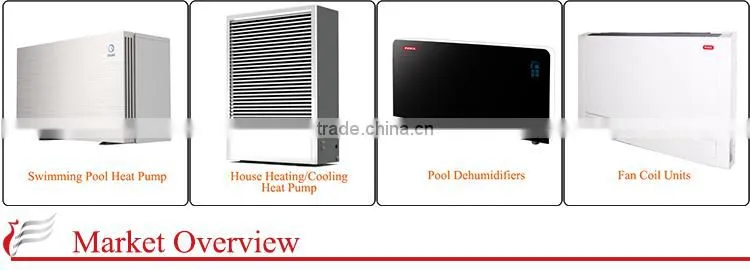 Refrigerant R410A Swimming Pool Heat Pump Inverter