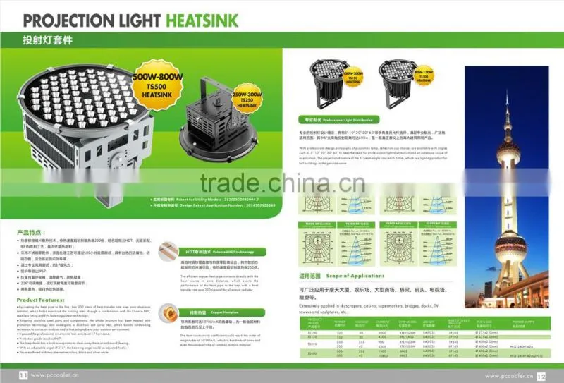 Super bright 150W led projection light for stadium ,skyscrapers,wharfs,TV towers etc.