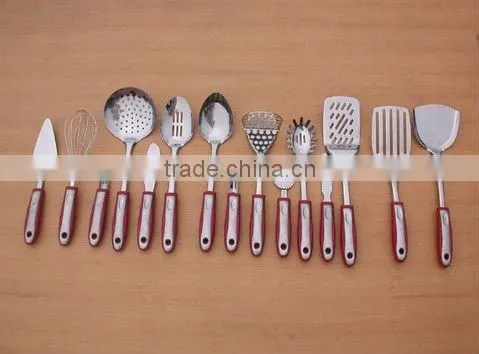 stainless kitchen utensil set