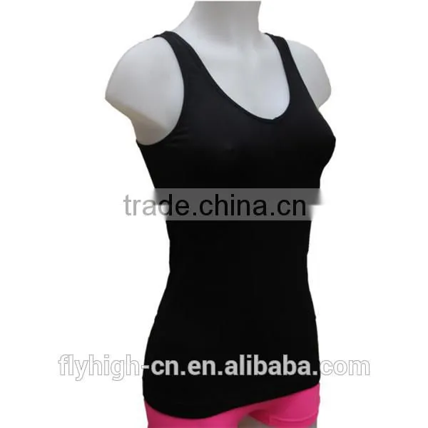 womens singlet,ribbed racer back tank top
